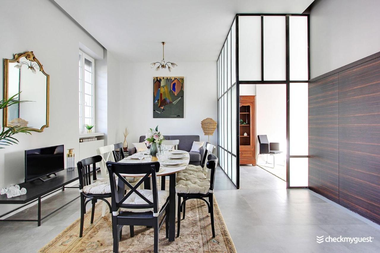 パリSuperbe Loft 2Br - Buttes Chaumontアパートメント エクステリア 写真
